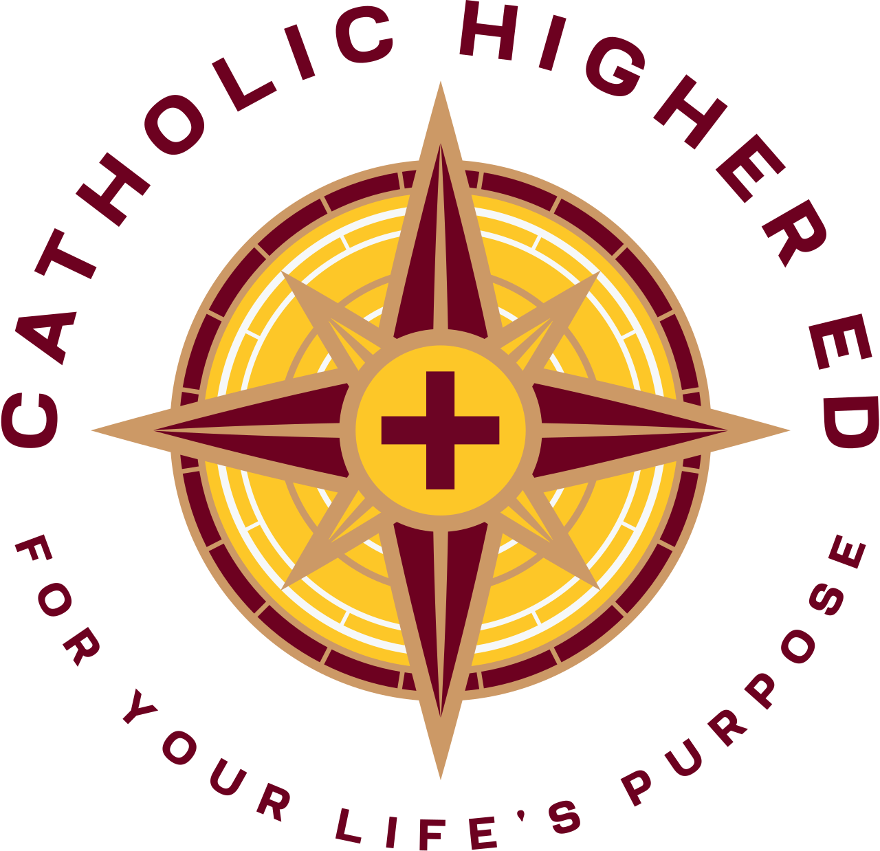 CatholicHigherEd compass logo